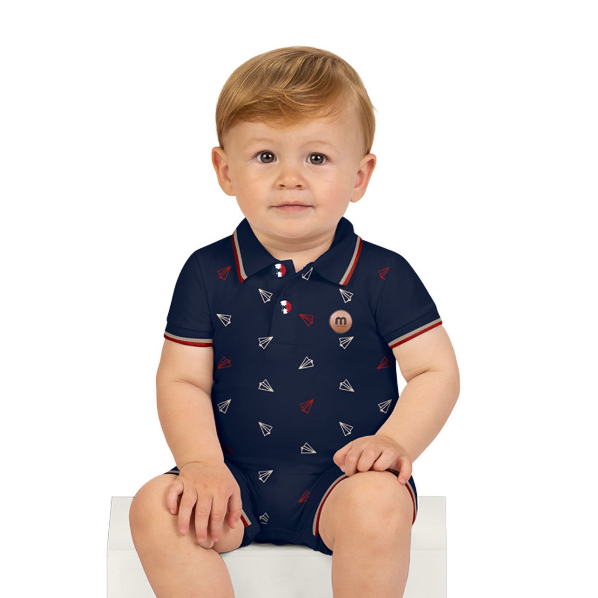 Macaquinho-Bebe-Menino-Piquet-Camisa-Polo-Azul-Marinho-Milon-1