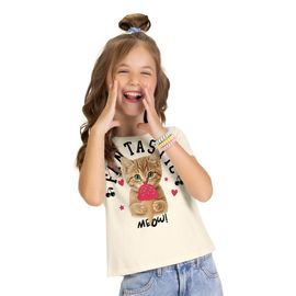 -Blusa-Meninas-Manga-Curta-Bege-Gatinha-Fantastic-Glitter-Kyly-1