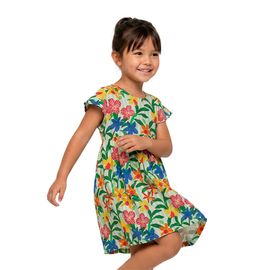 Vestido-Meninas-Fabula-Malha-Listras-Verde-Flores-Orquidario-1