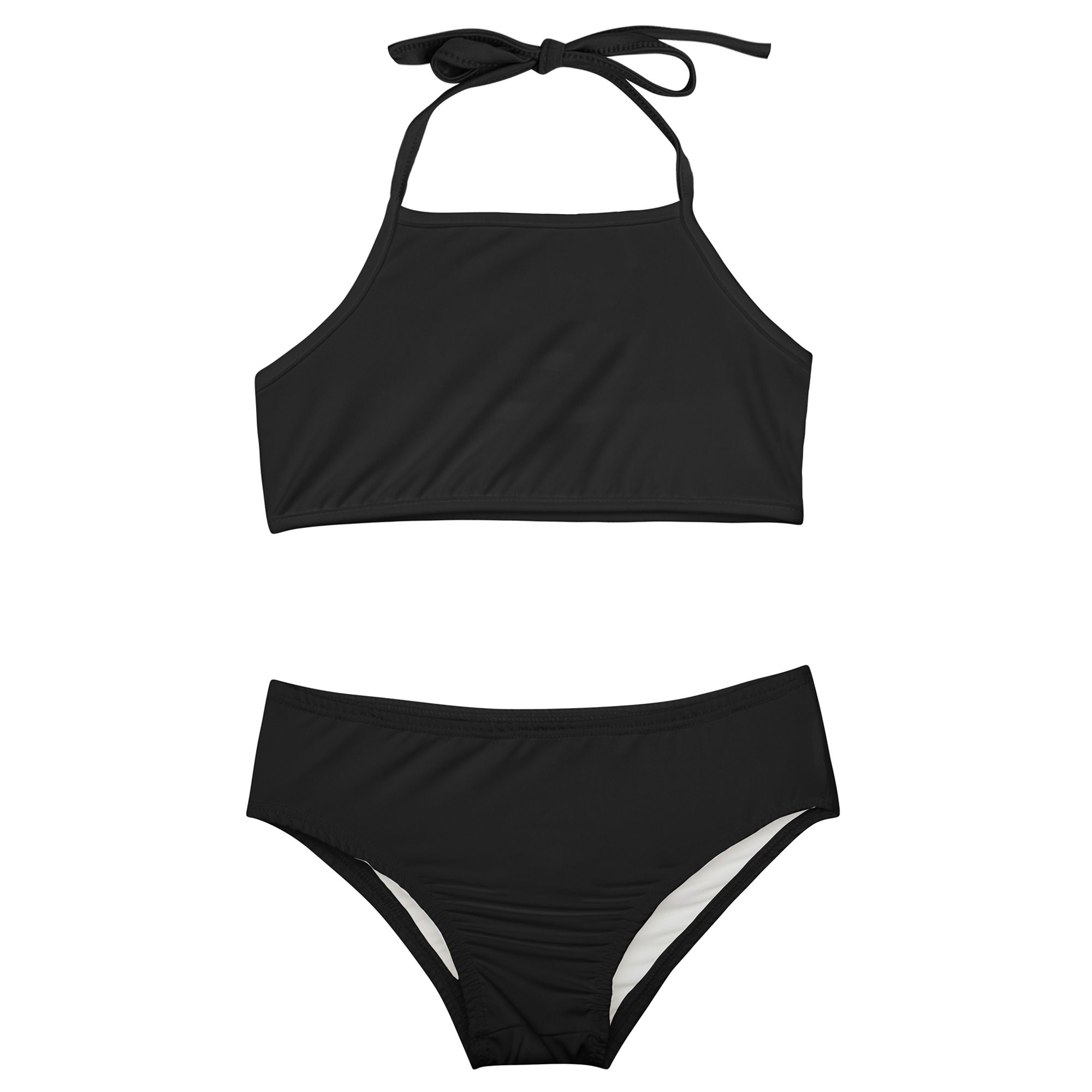 Biquini-Meninas-Basico-Liso-Preto-Top-Cropped-Alcinhas