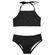 Biquini-Meninas-Basico-Liso-Preto-Top-Cropped-Alcinhas