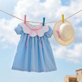 Vestido-Bebe-Azul-Poas-Gola-Branca-Com-Fita-e-Laco-Rosa-2
