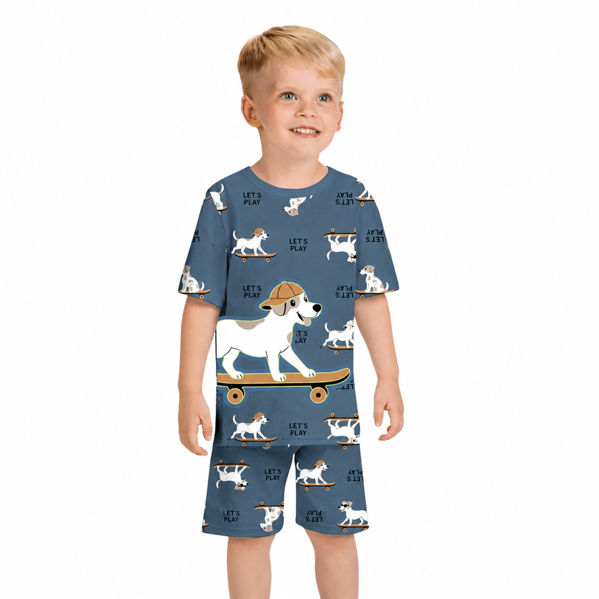 pijama-curto-meninos-azul-anoitecer-cachorro-de-skate