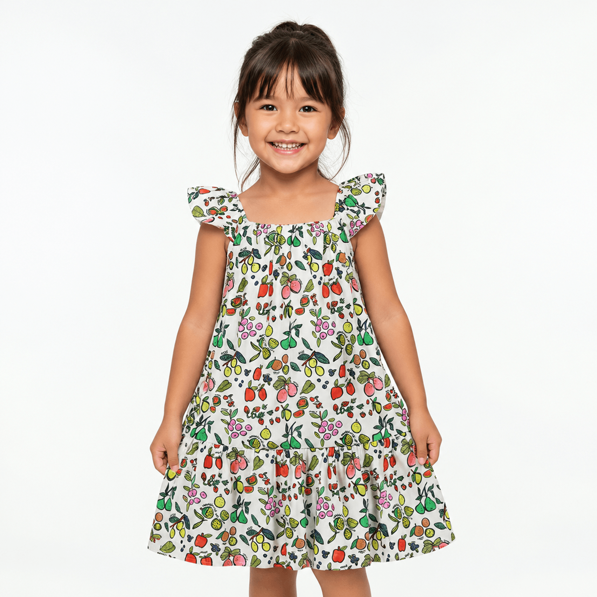 Vestido-Meninas-Branco-Mix-de-Frutas-Barra-Babado-Fabula