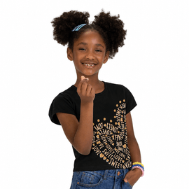 -Blusa-Infantil-Cropped-Preta-Sweet-Love-Recorte-Mangas-