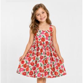 Vestido-Meninas-Alca-Cruza-Nas-Costas-Broto-de-Flor-Fabula